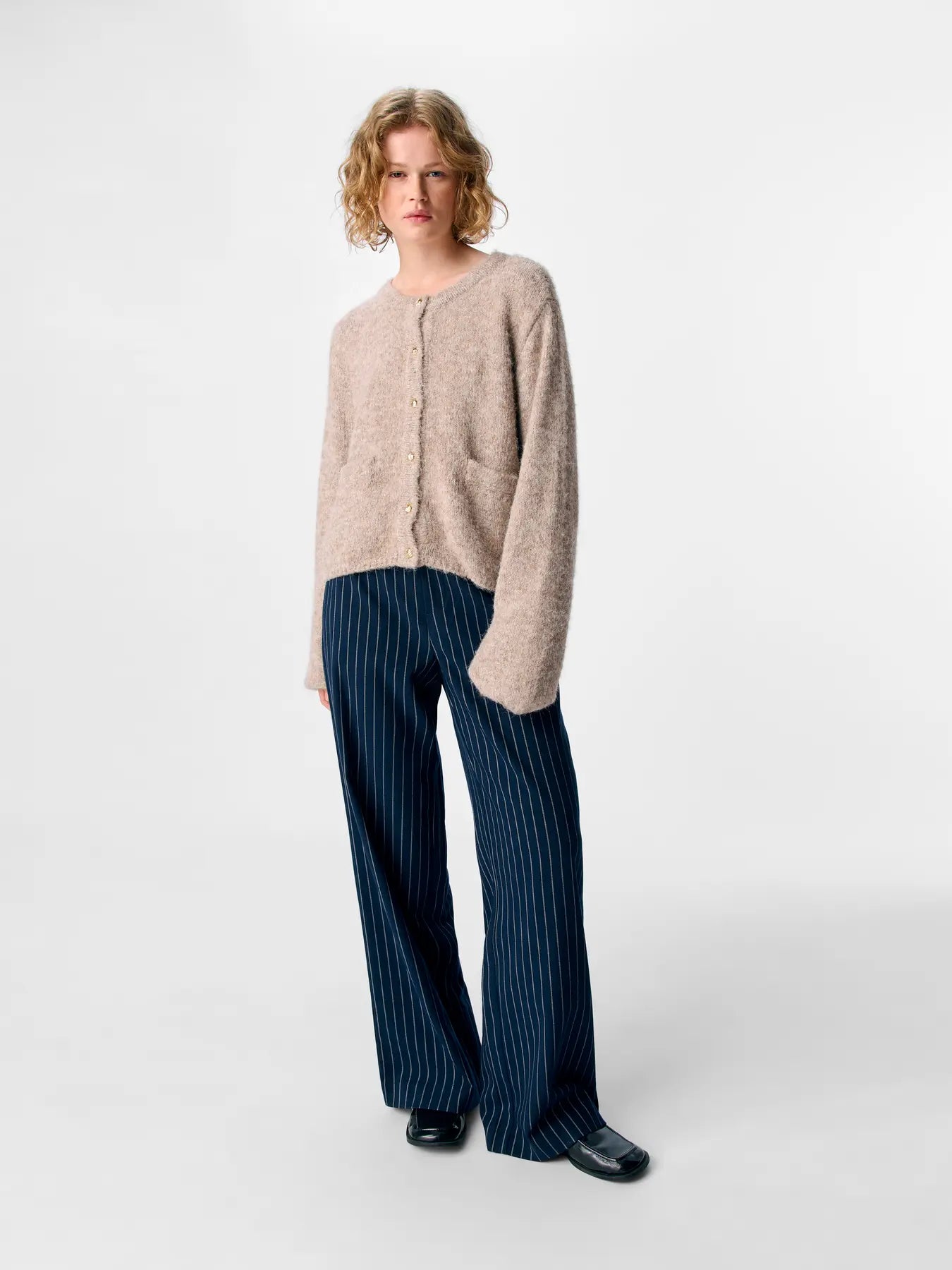 Object | Pantalon Lisa wide sky captain/sandshell