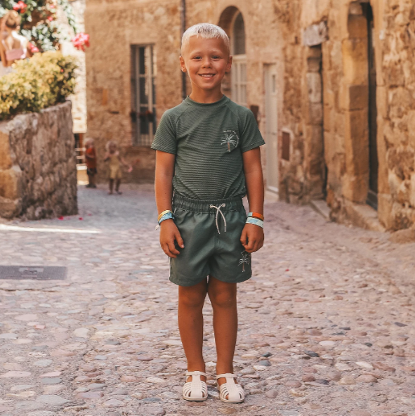 Salted Stories | Zwembroek solid green