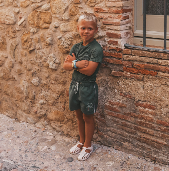 Salted Stories | Badeanzug, einfarbig grün