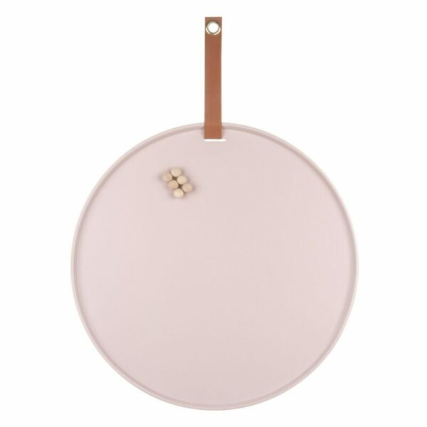 Rond magneetbord roze Present Time Villa Madelief