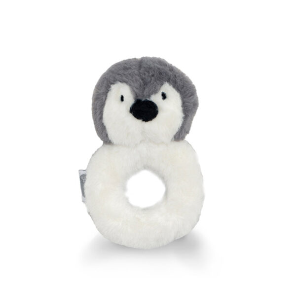 Rammelaar pinguïn grijs